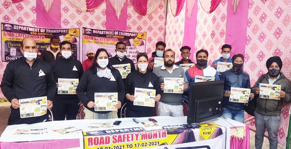 road safety campaign sirmour