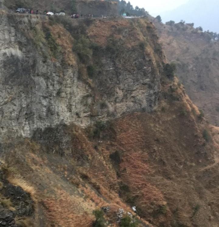 two person died on road accident in Surangani of Chamba