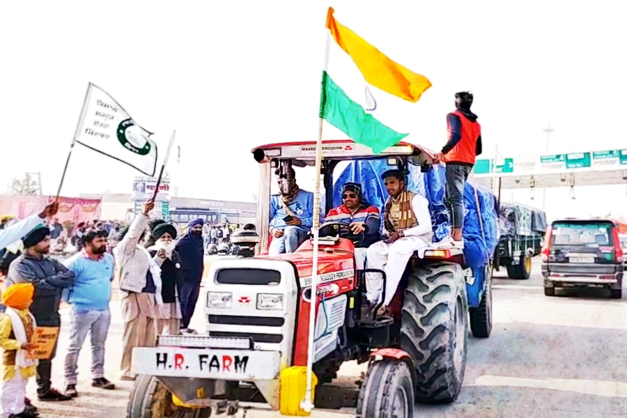 Haryana farmers tractor parade