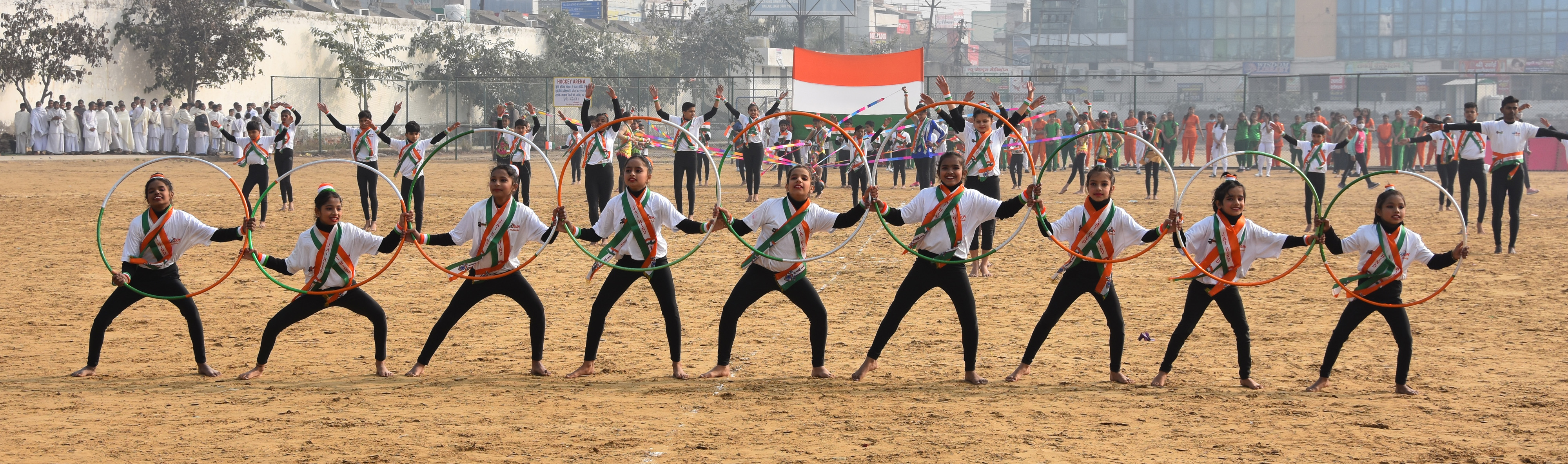 jhajjar jahanara bagh stadium republic day rehearsal