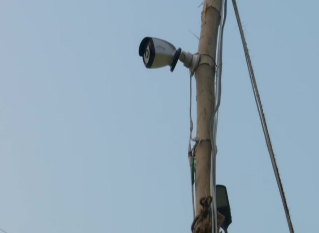 आंदोलन स्थल पर CCTV लगाए गए