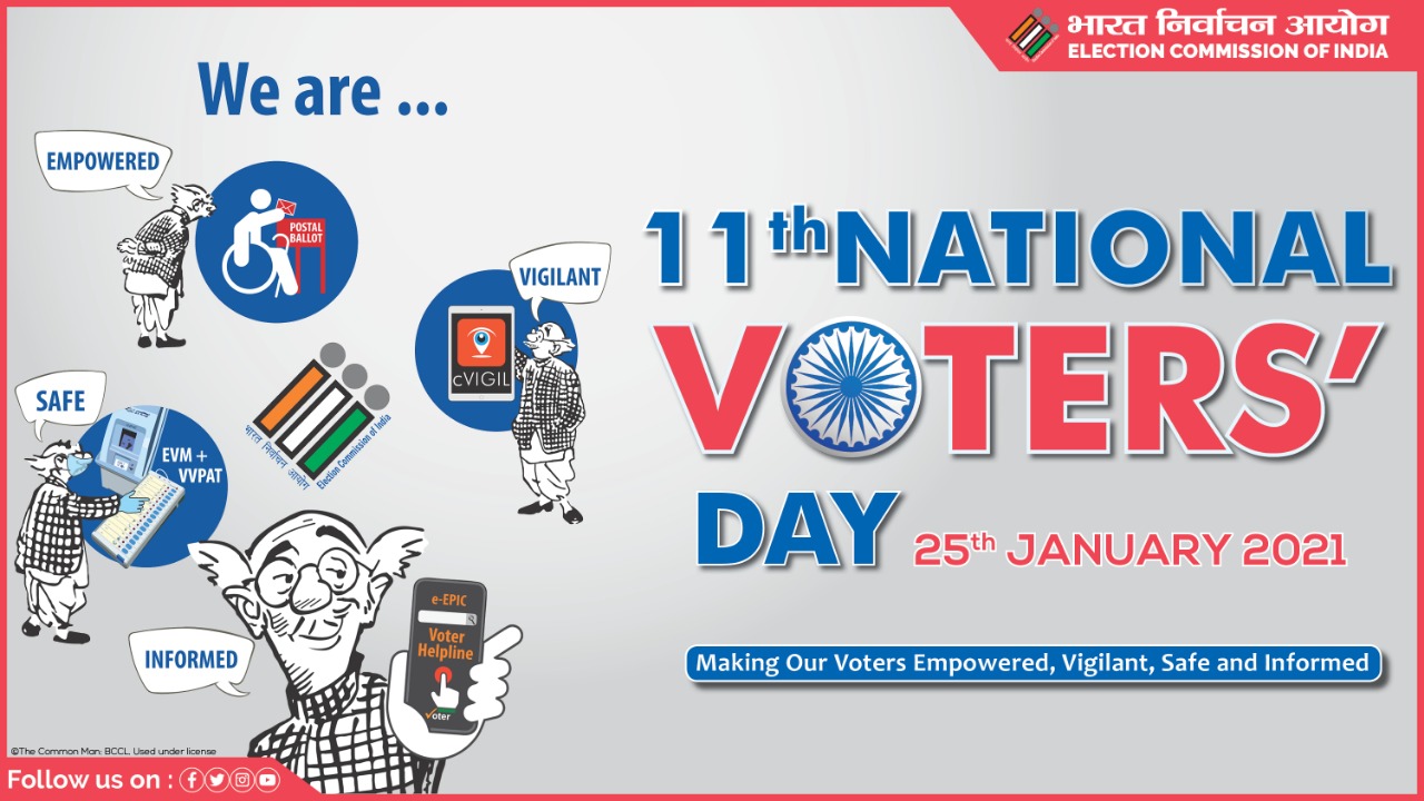 National Voters Day, Voters Day celebrates in India