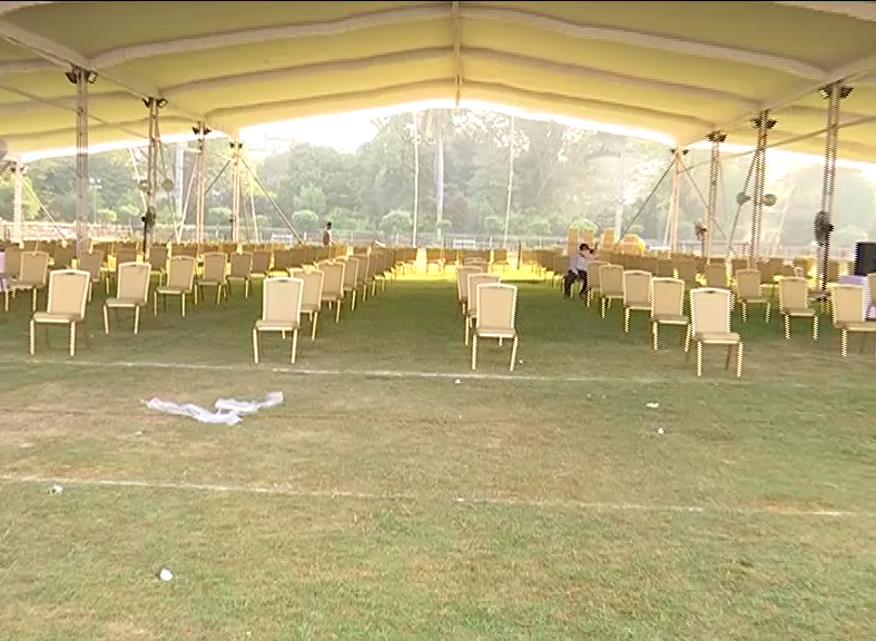 72nd Republic Day celebrations at Nampally public garden in Hyderabad