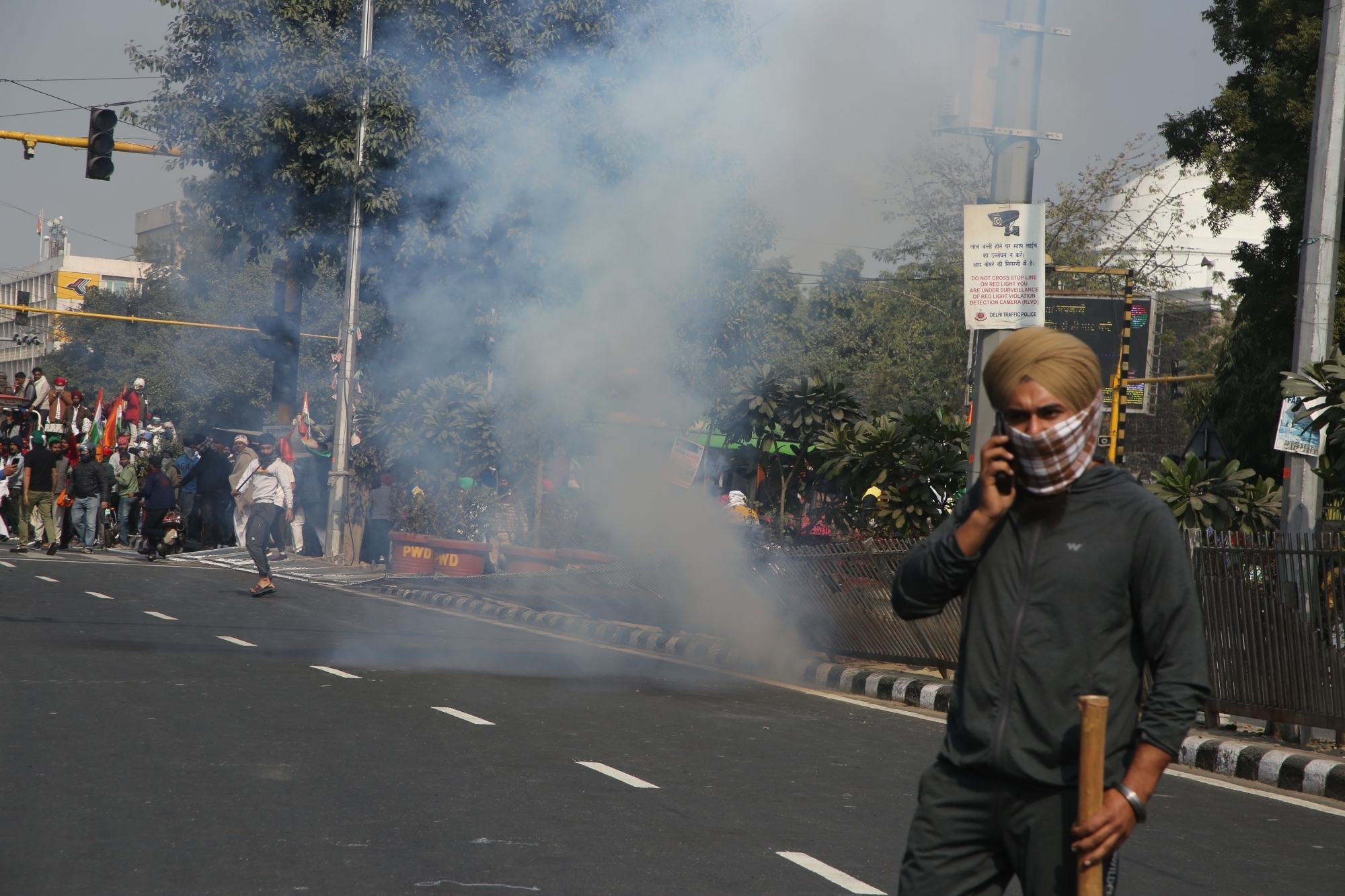 A Timeline: How Kisan Gantantra parade turned violent in Delhi