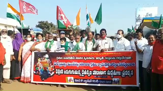 rally in nellore