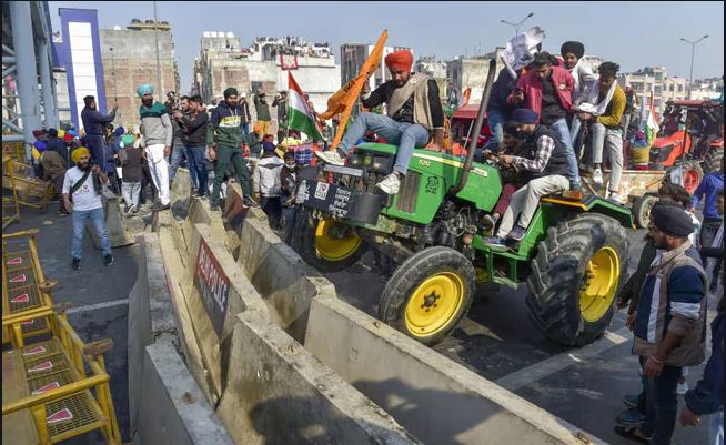 Farmers Tractor Parade Republic day