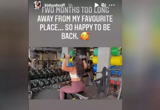 tiger-sister-krishna-shroff-shares-pictures-as-she-is-happy-to-return-the-gym-after-two-months