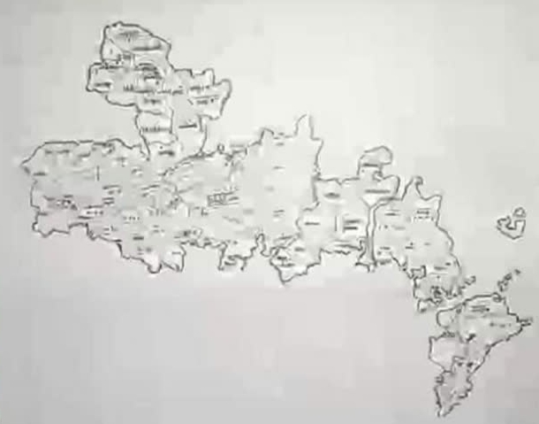 Vindhya Pradesh Map