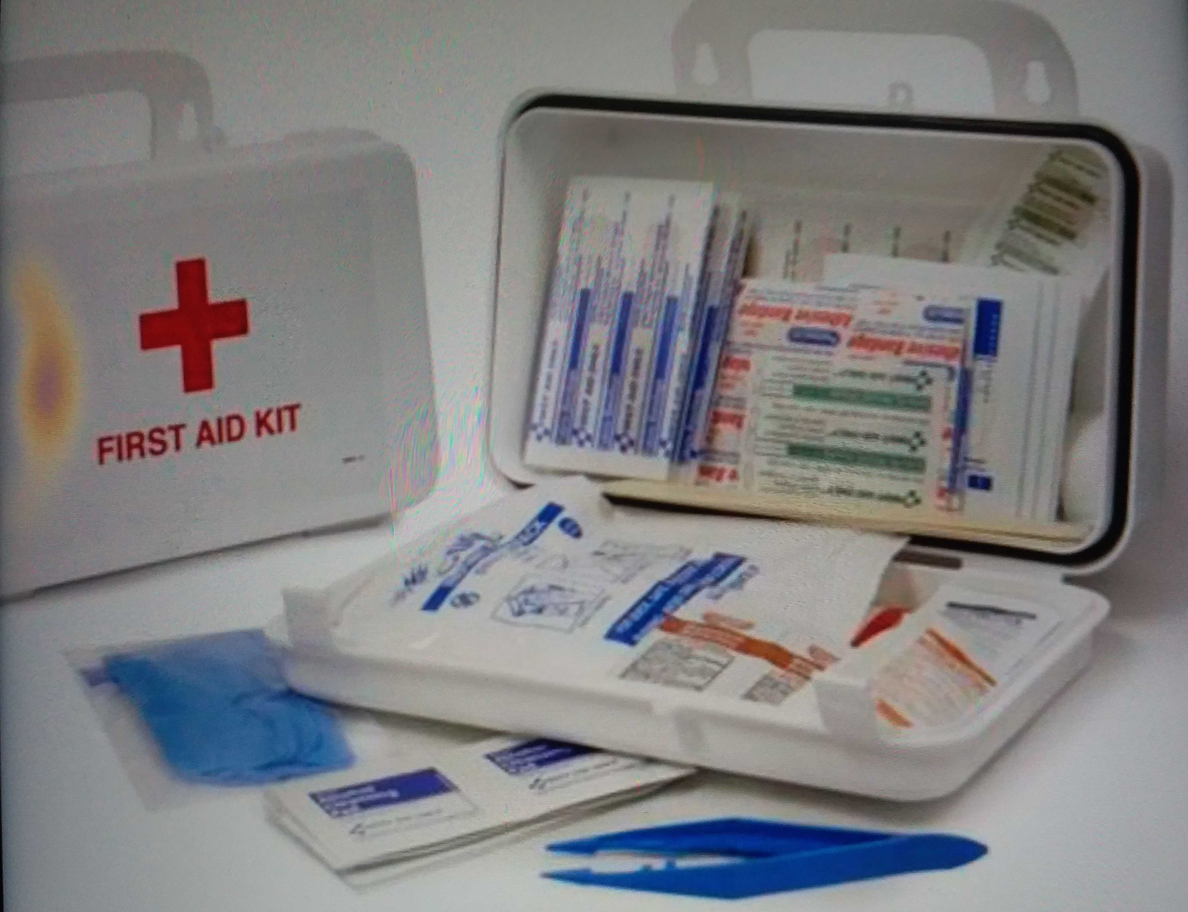 Most buses do not have a first aid box