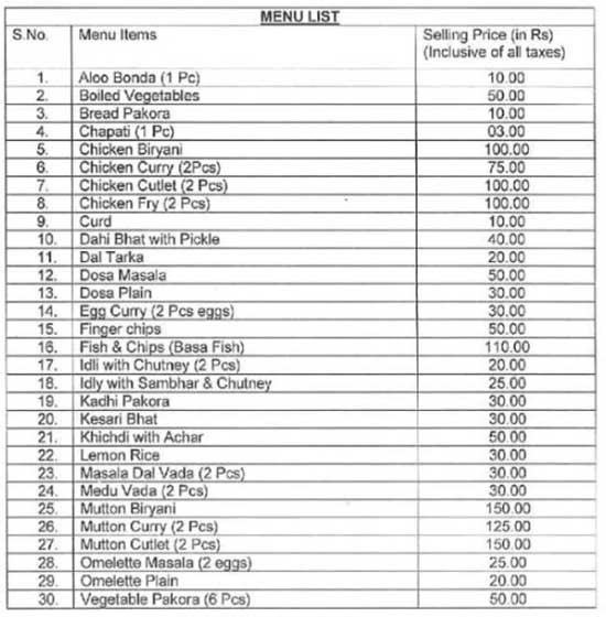 new-prices-announced-for--parliament-canteens-food-items