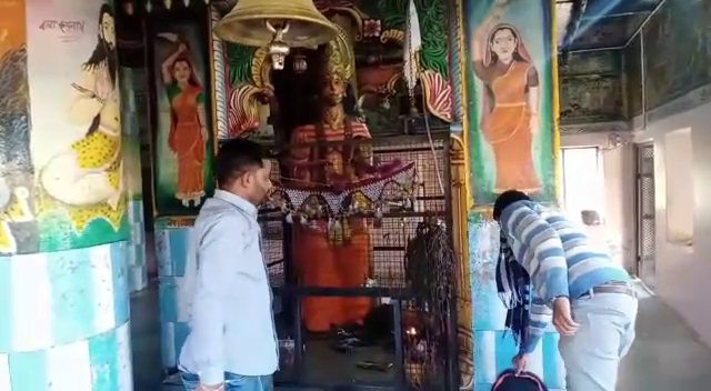 preparations-for-the-annual-festival-of-bhairu-ji-maharaj-temple-of-shri-champala-in-village-kuhada-in-kotputli