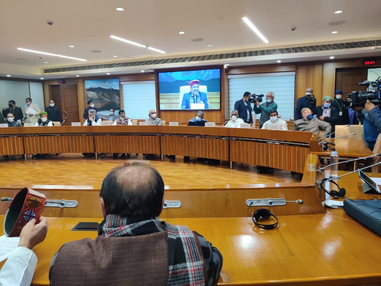 Delhi: An all-party meeting was chaired today by the Lok Sabha Speaker Om Prakash Birla