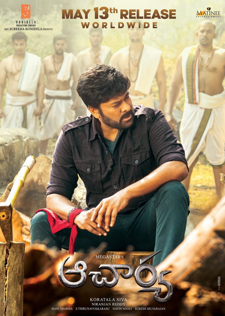 Megastar Chiranjeevi's acharya to release on May 13