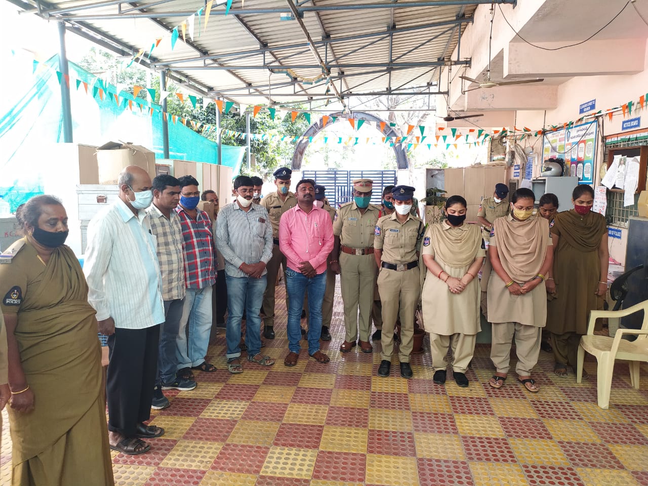 martyrs' remembrance day, saroornagar circle office