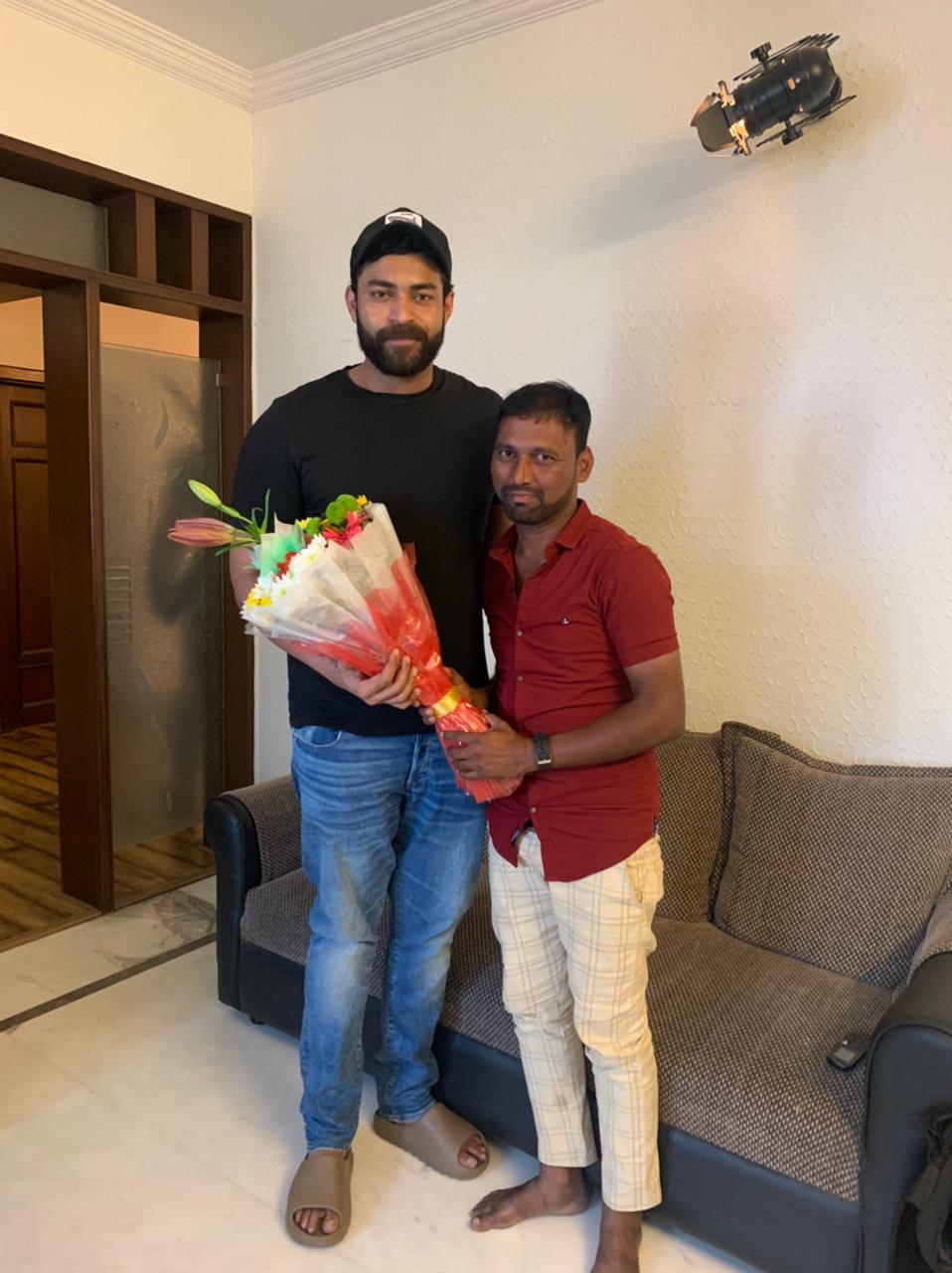 Varun Tej's fan walks more than 200 kms to meet the ghani star