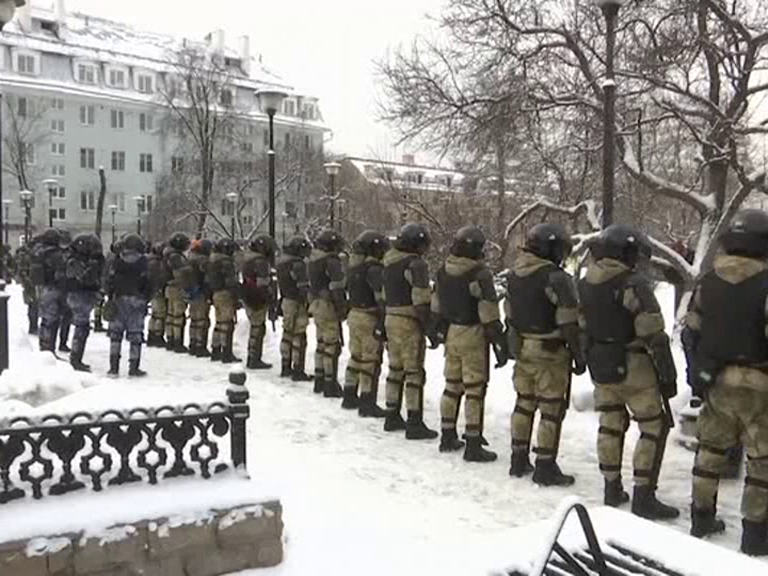 protests backing Navalny