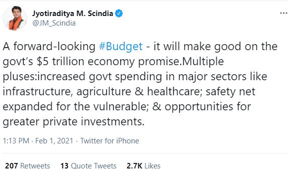 jyotiraditya-scindia-expressed-happiness-over-the-budget