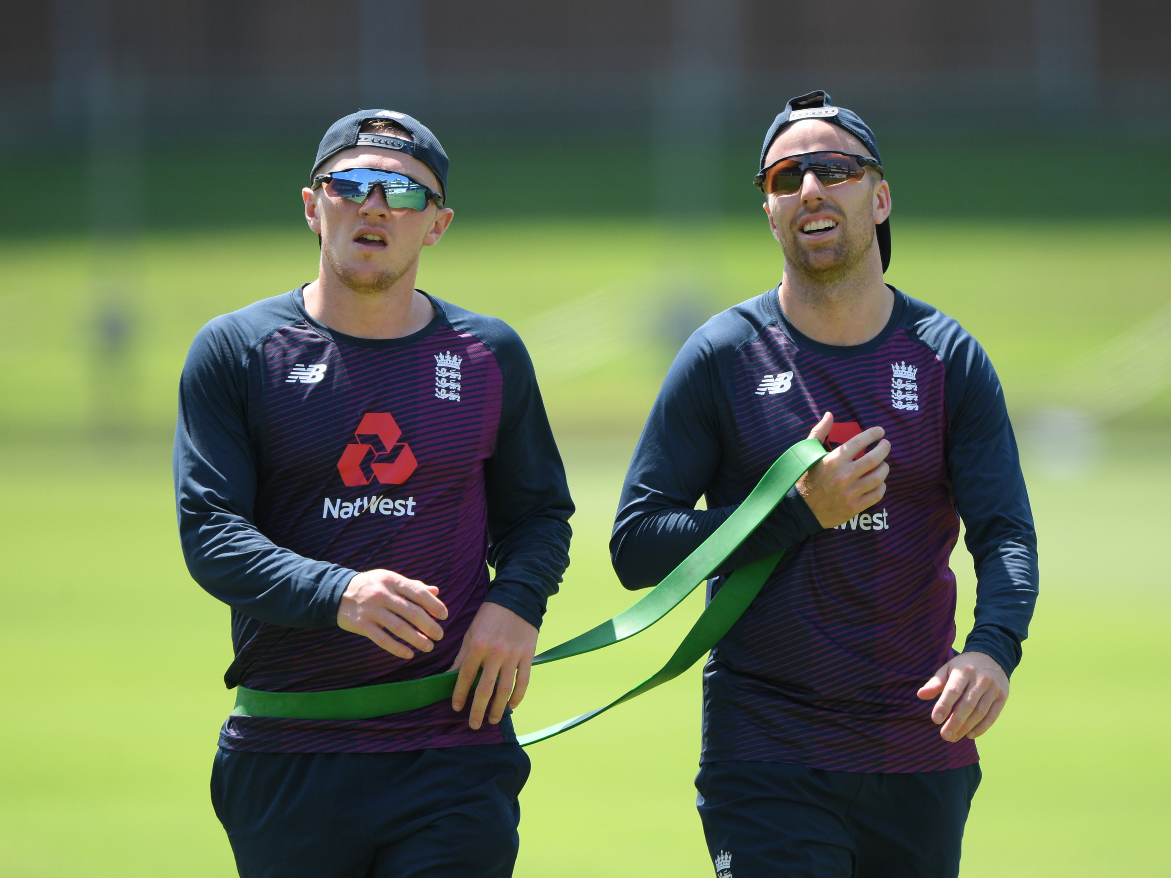 Dom Bess (Left) and Jack Leach (Right)