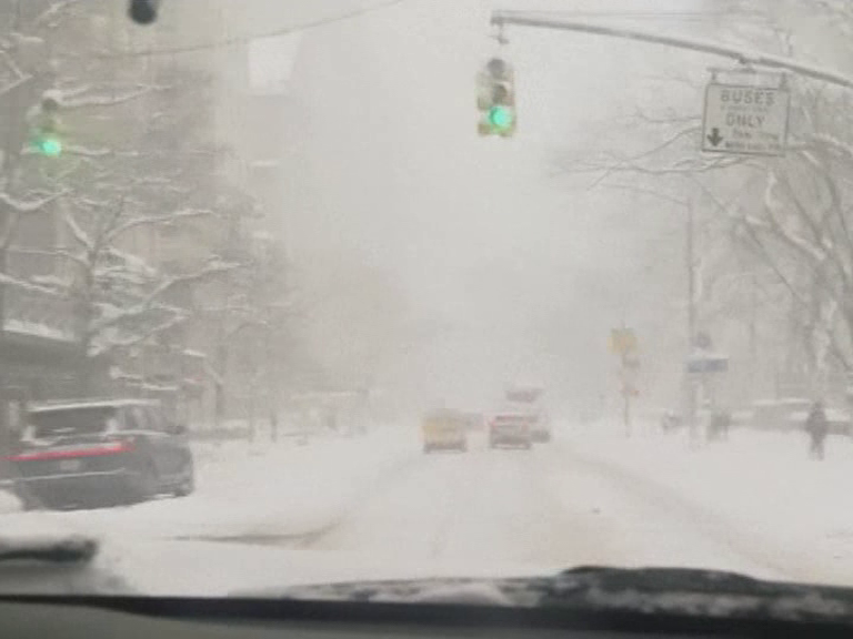 Major storm hits Northeast, more than foot of snow forecast