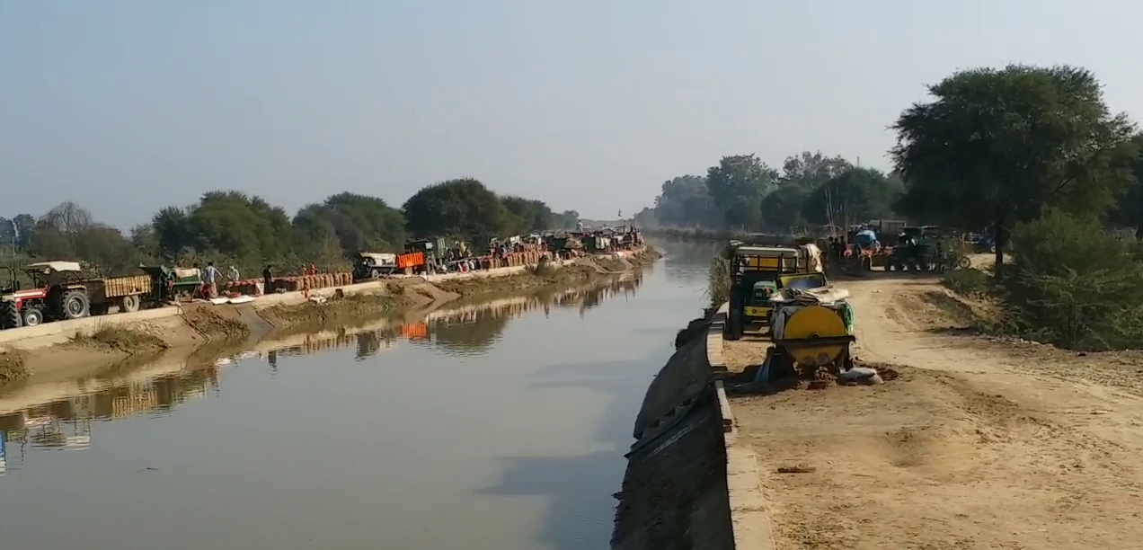 farmers using jugad machine to wash carrot, मशीन से गाजरों की धुलाई