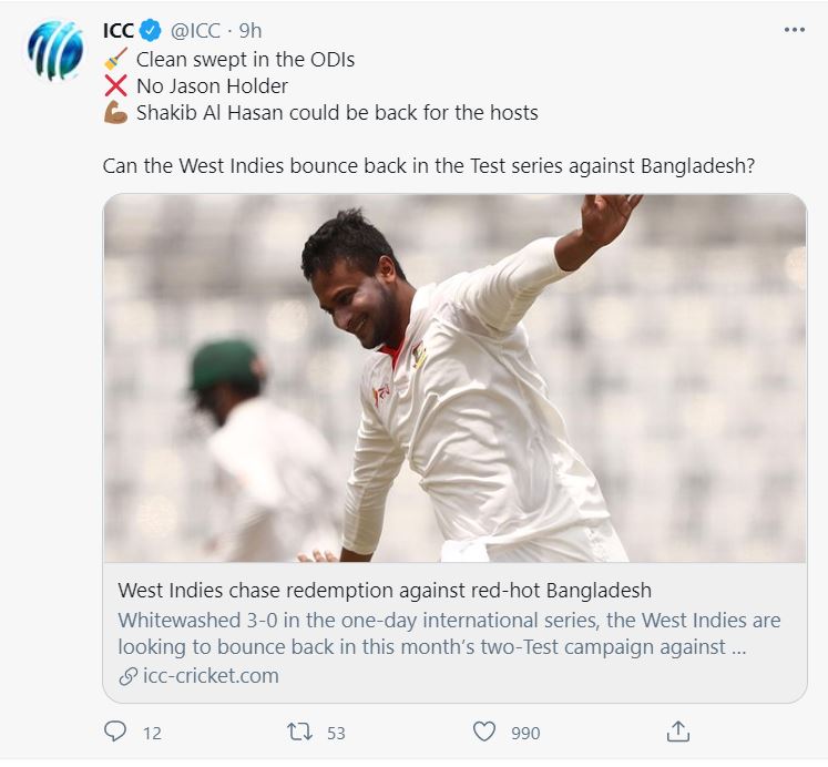 Bangladesh, ICC