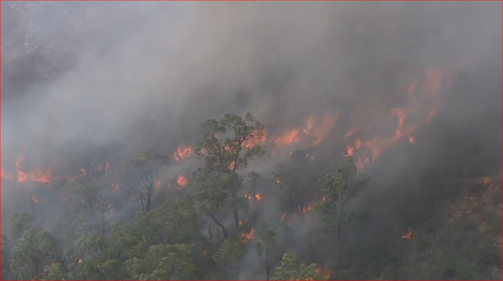 up to 30 homes destroyed in australian wildfire