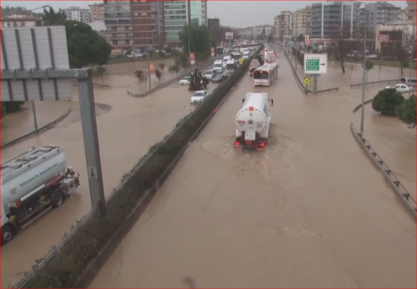 one person has died and one is missing in floods that have struck turkey's aegean province of izmir