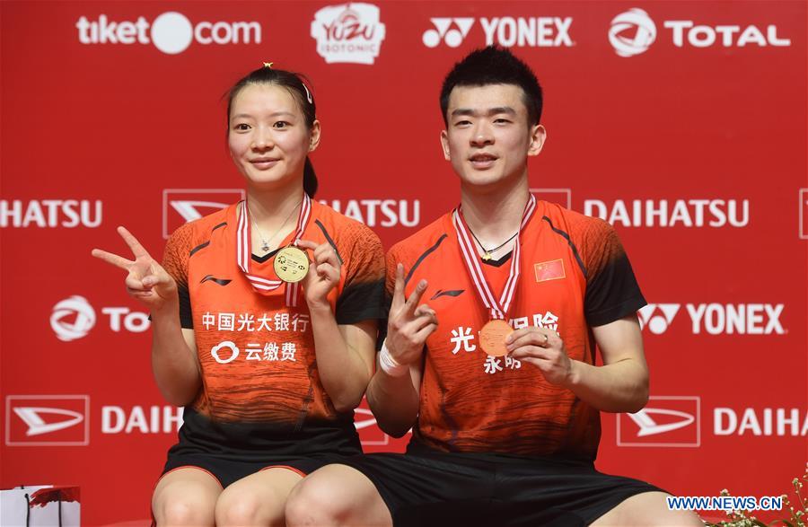 BWF world rankings: mixed doubles