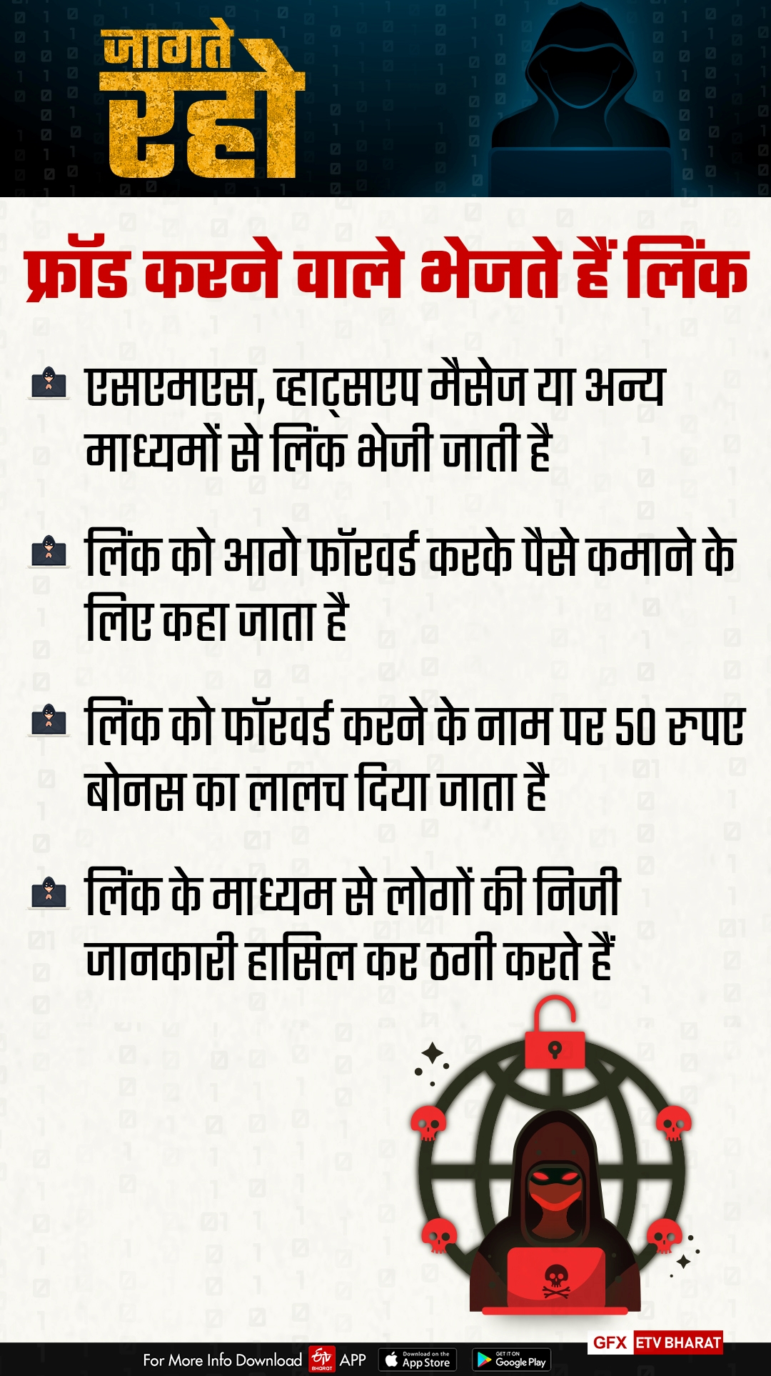 लिंक भेजकर पैसों की निकासी.