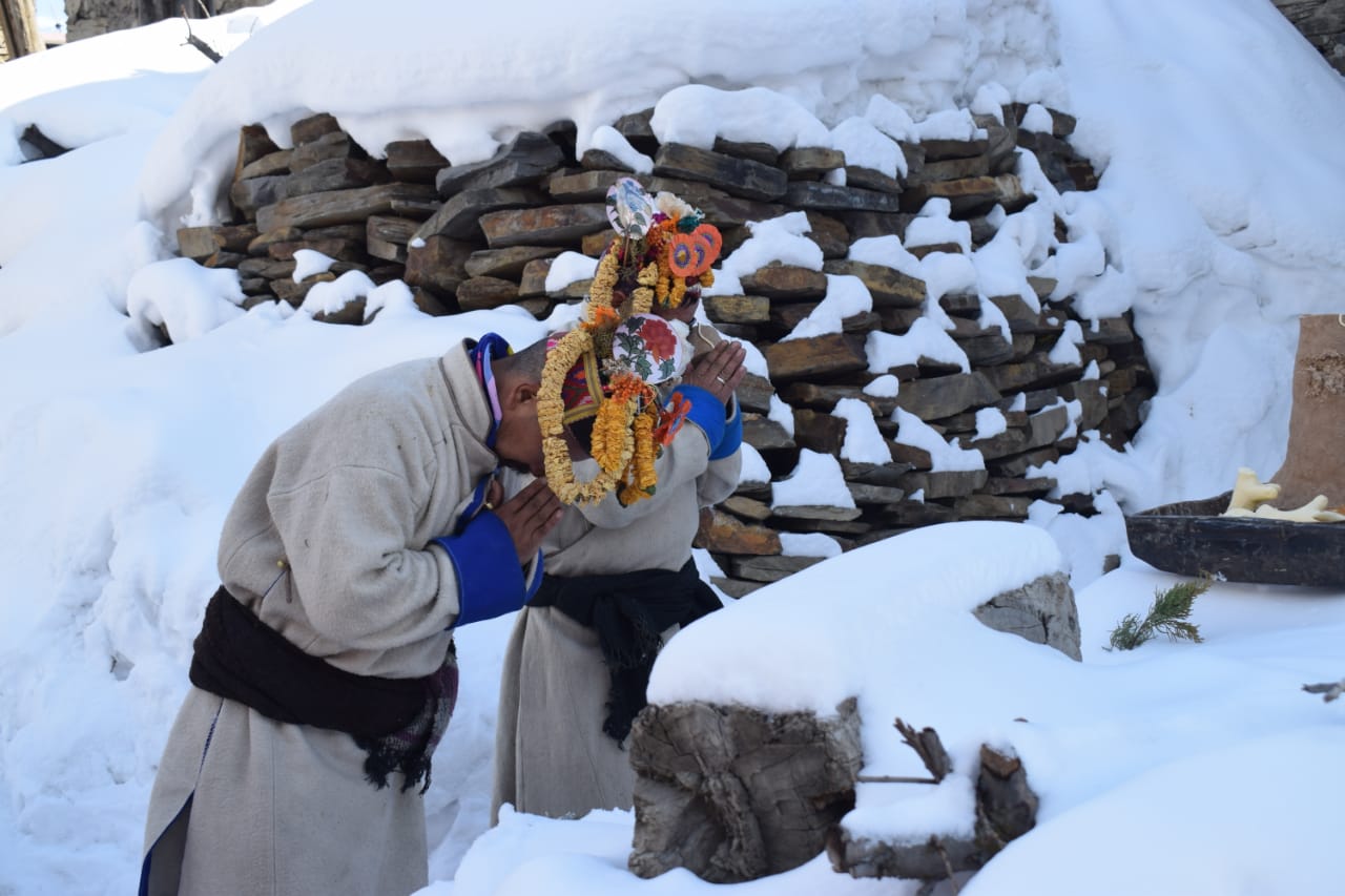 Gochi Festival is being celebrated in Lahaul Spiti