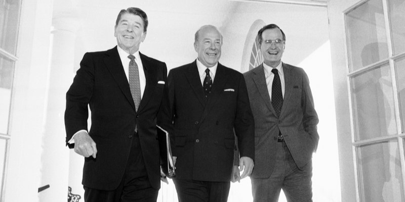 Reagan's longtime secretary of state George P. Shultz dies at 100