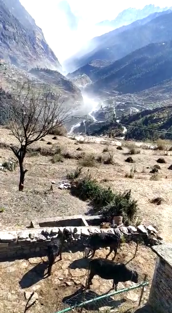 Glacier burst in Ranini village of Uttarakhand