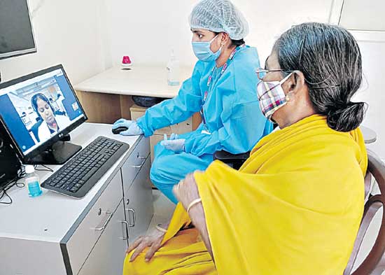 telemedicine service in telugu states is increasing gradually