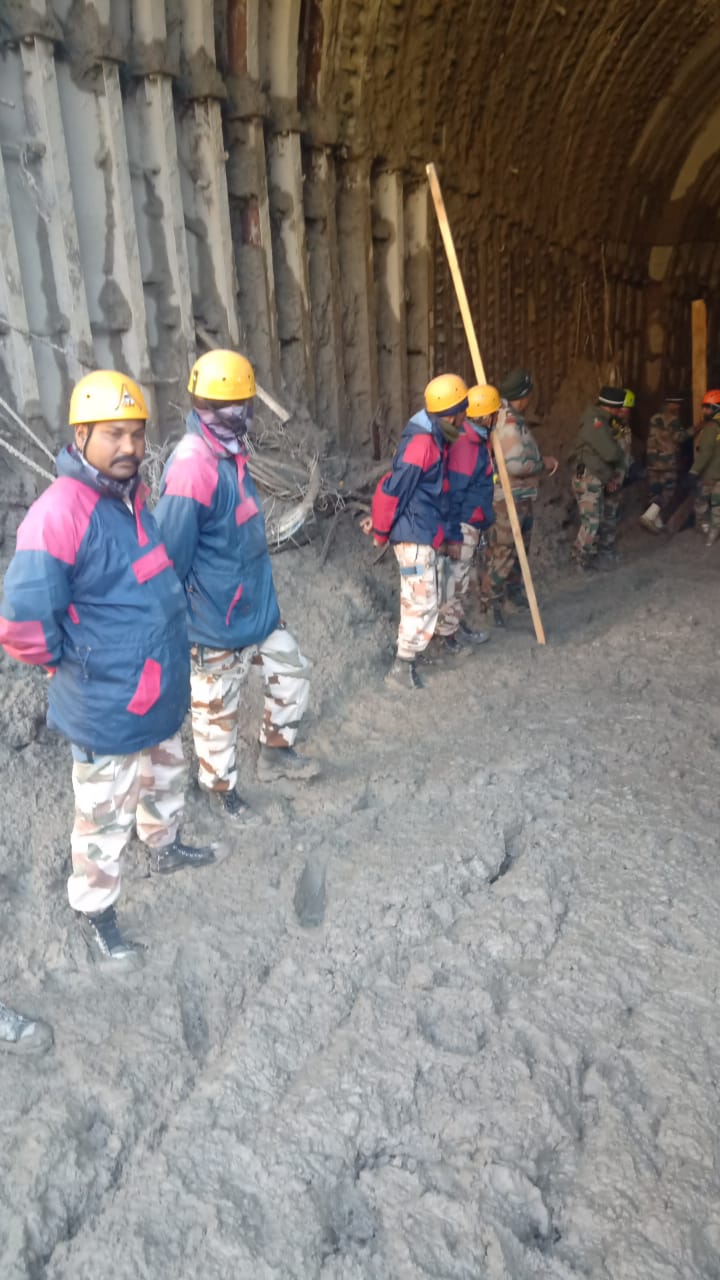 Multi-agency operation on to rescue those trapped inside tunnel in Uttarakhand's Tapovan