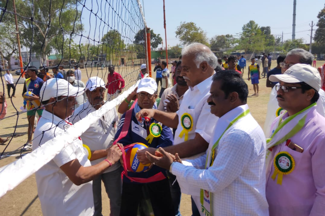 Volleyball competitions starts in Kumaram Bheem district