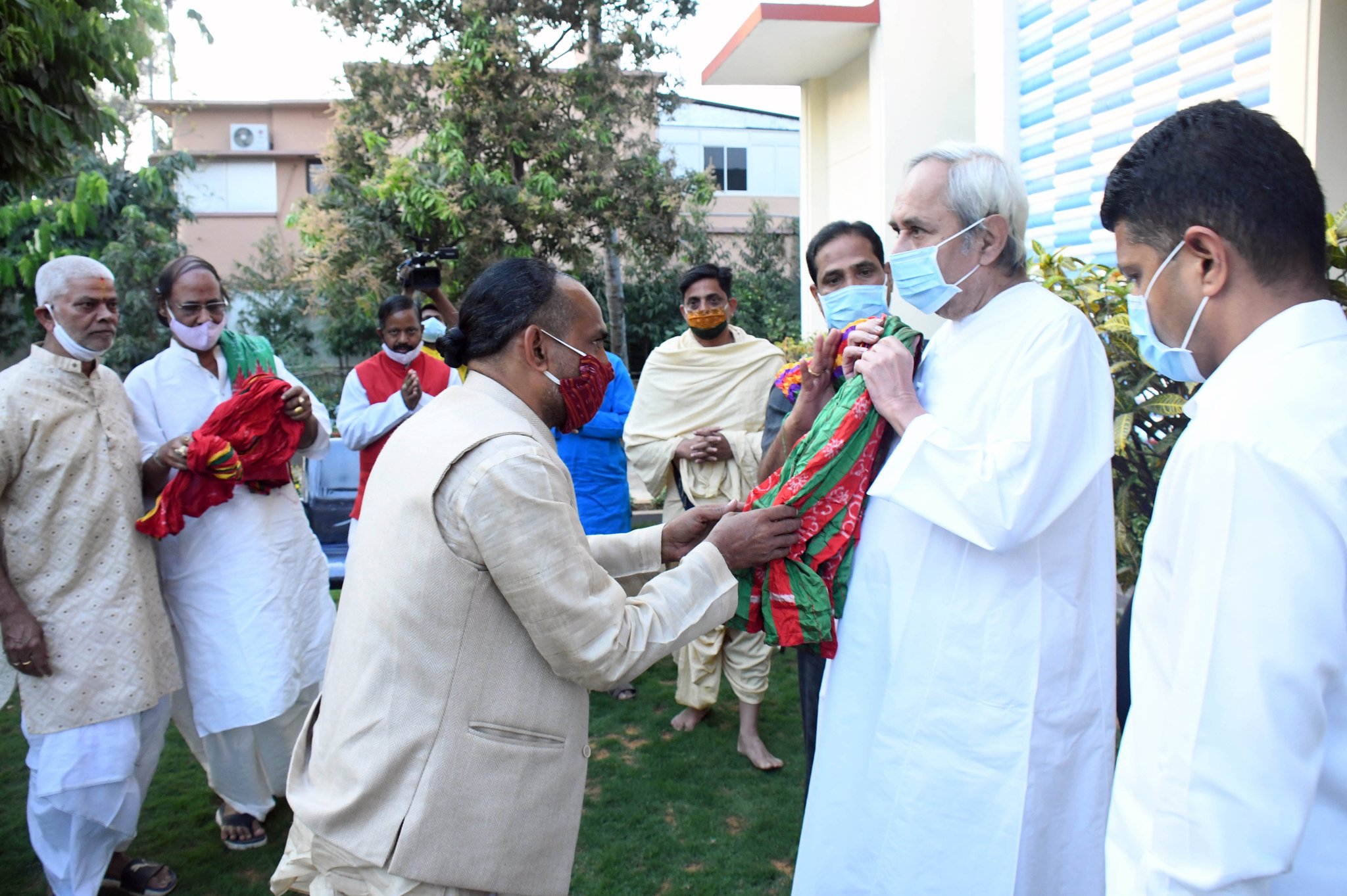 puri sevayat  met the Chief Minister and thanked him for bi law