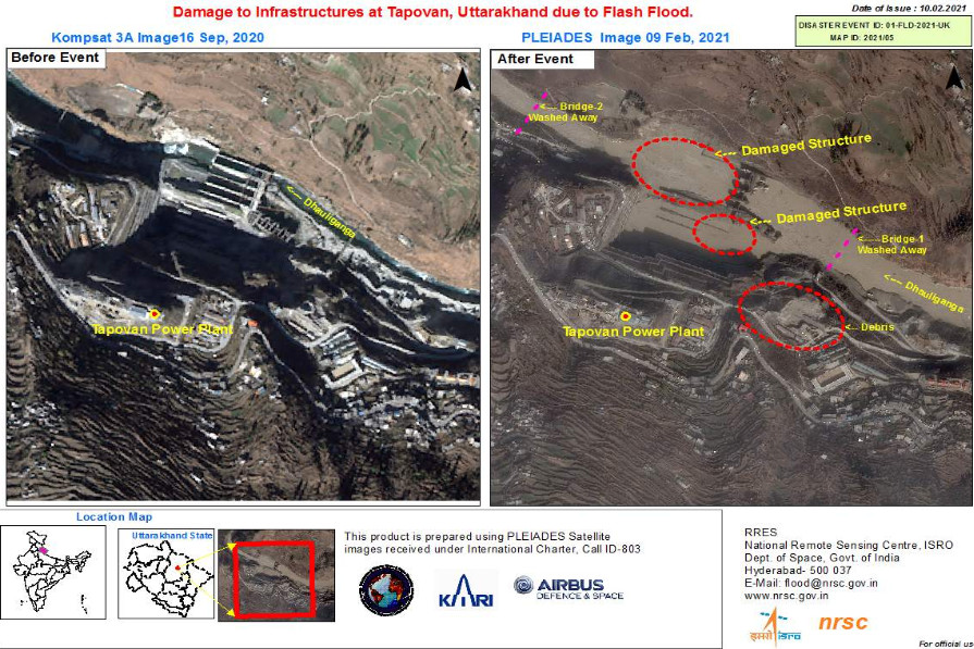 Uttarakhand glacier outburst