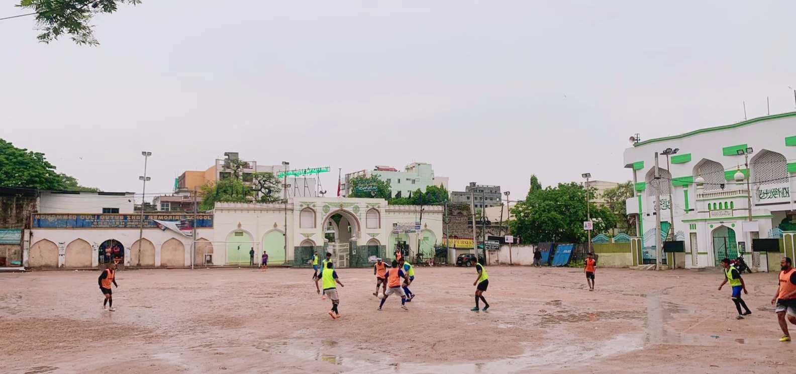 Barren Abbas Union ground is the place where Shabbir Ali grew up playing football.