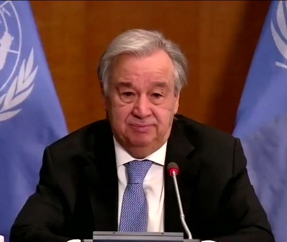 antonio guterres welcomed the return of the united states to the paris agreement, the who and un human rights council