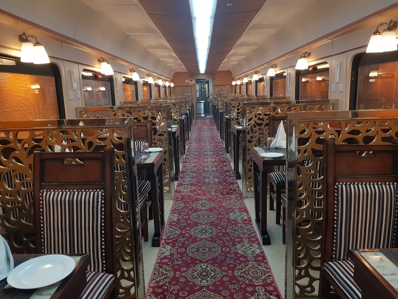 Deluxe AC Tourist train for 