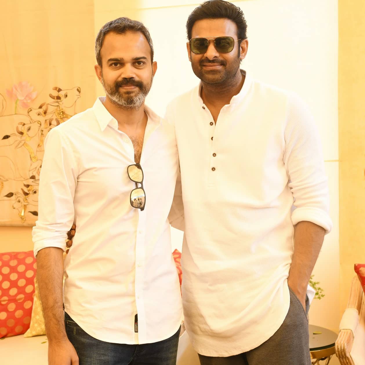 Prashant neel With Prabhas