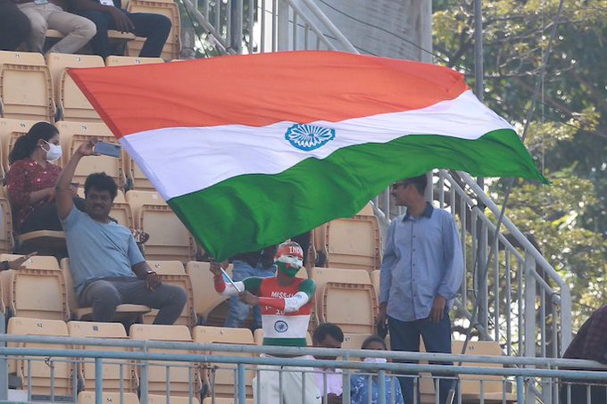 Fans enjoyed watching cricket in chepauk