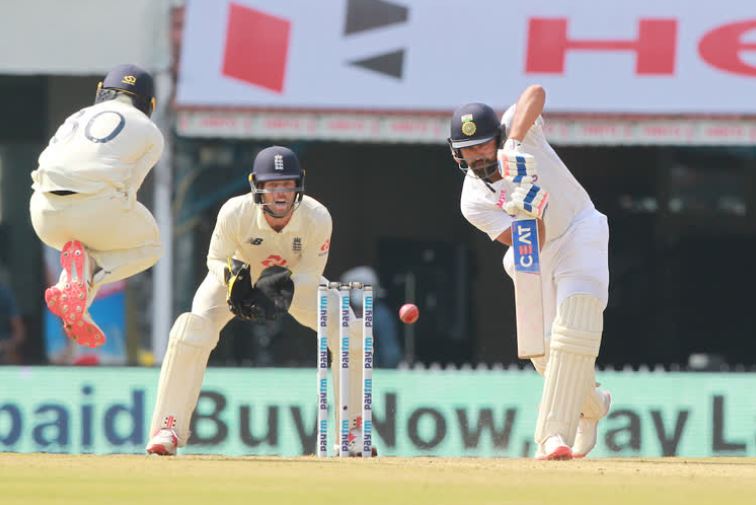 Second day of test match