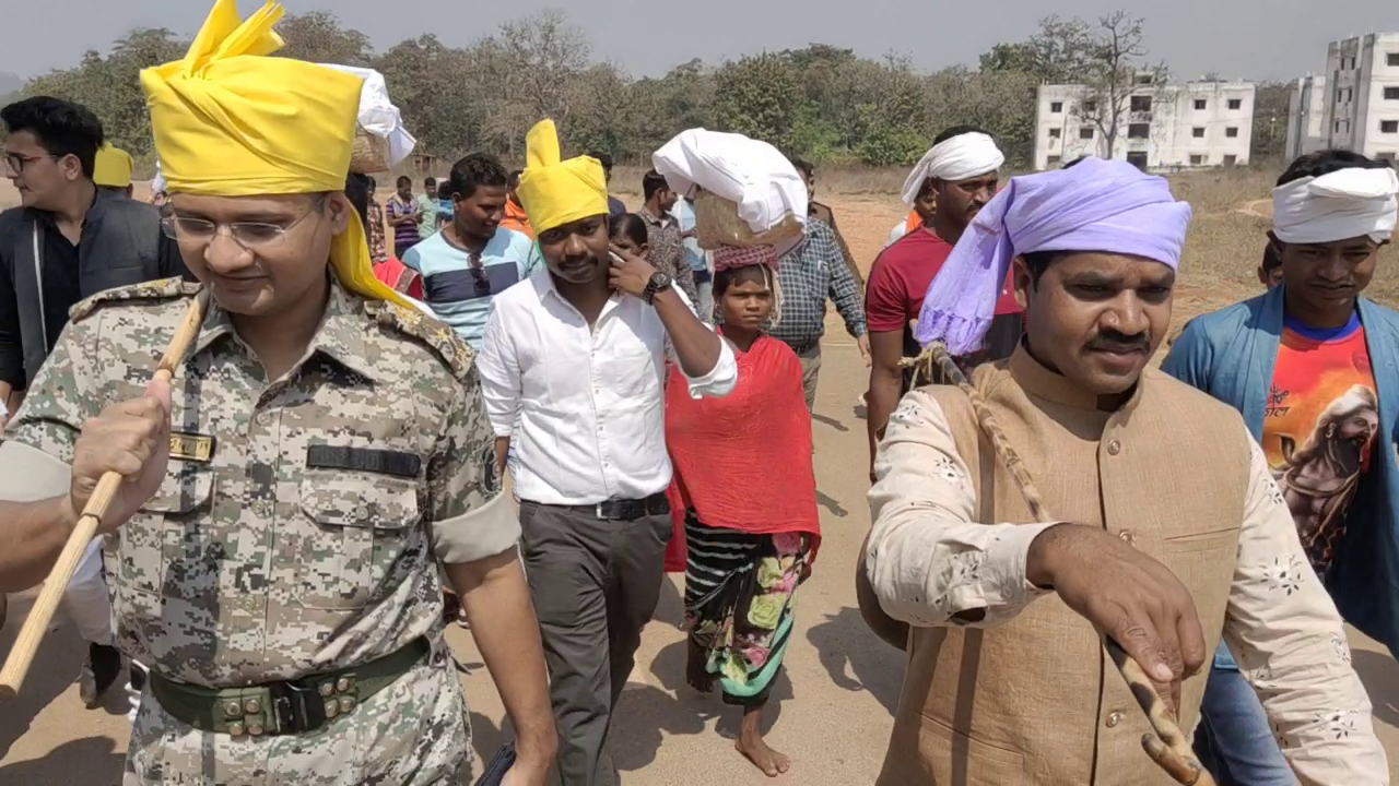 wedding-of-15-surrendered-naxalites-in-dantewada-on-valentine-day