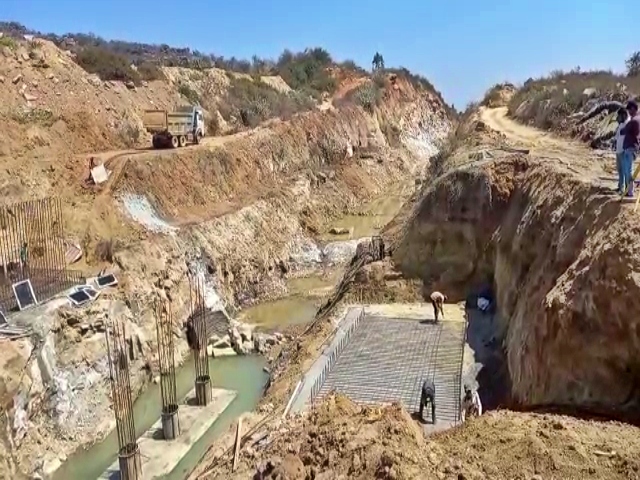 Bhadra Overpass Canal Works