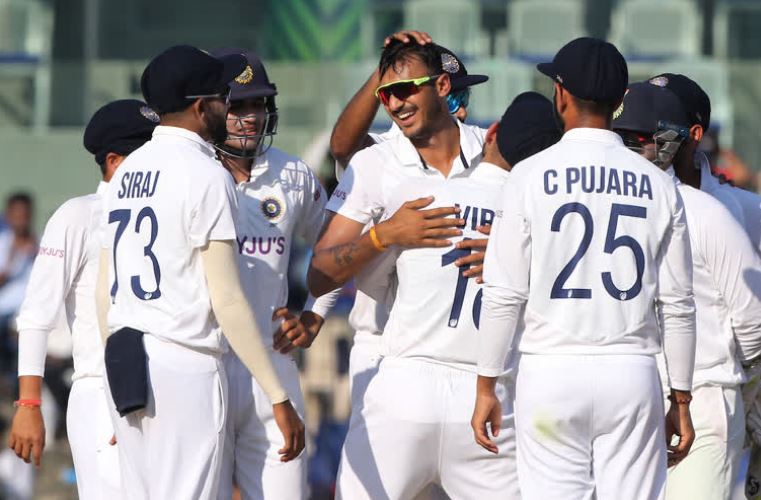 Fourth day of second test match