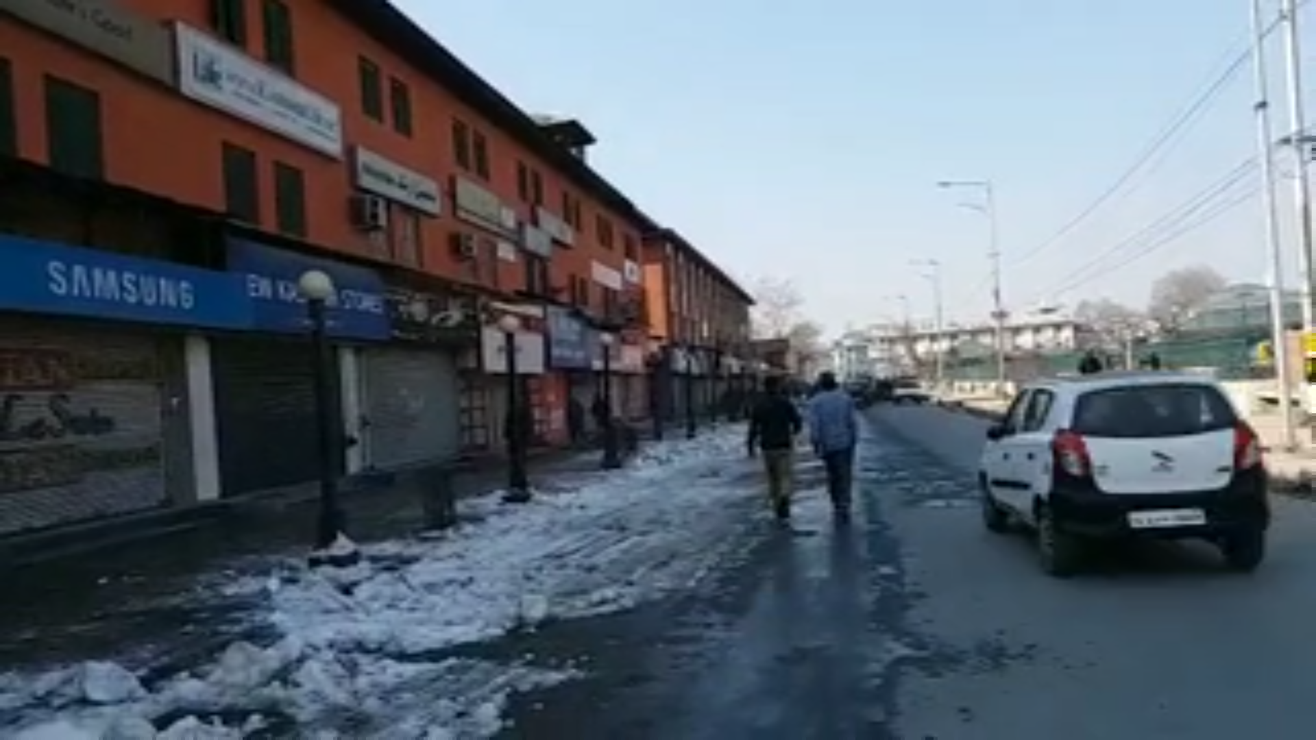Shops in Lal Chowk closed