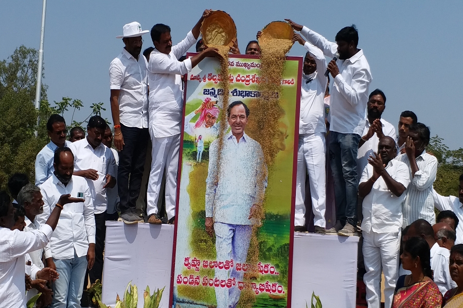 Chief Minister's birthday celebrations in Nagar Kurnool