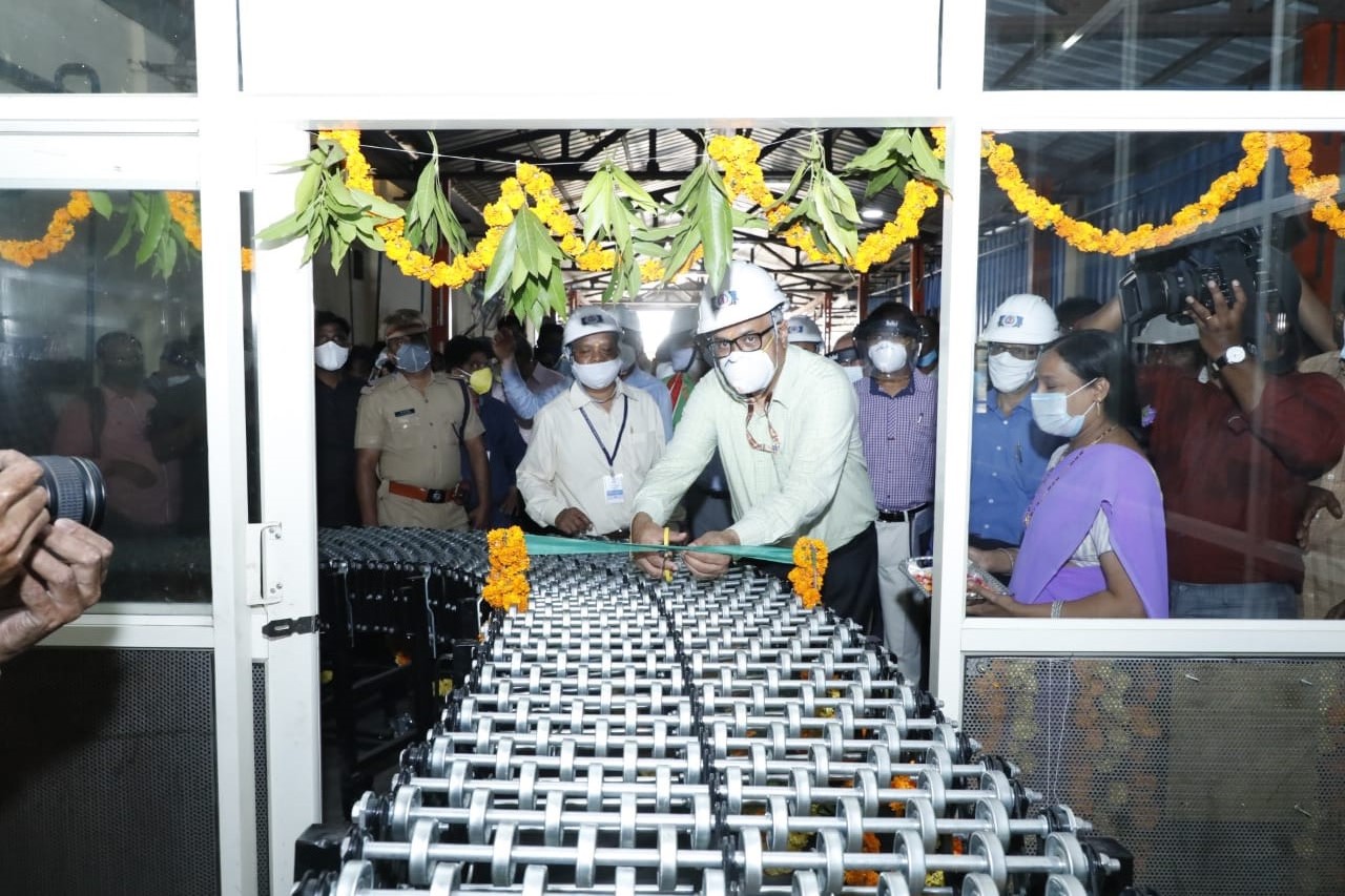 south central railway gm Gajanan inspected rayanpadu work shop