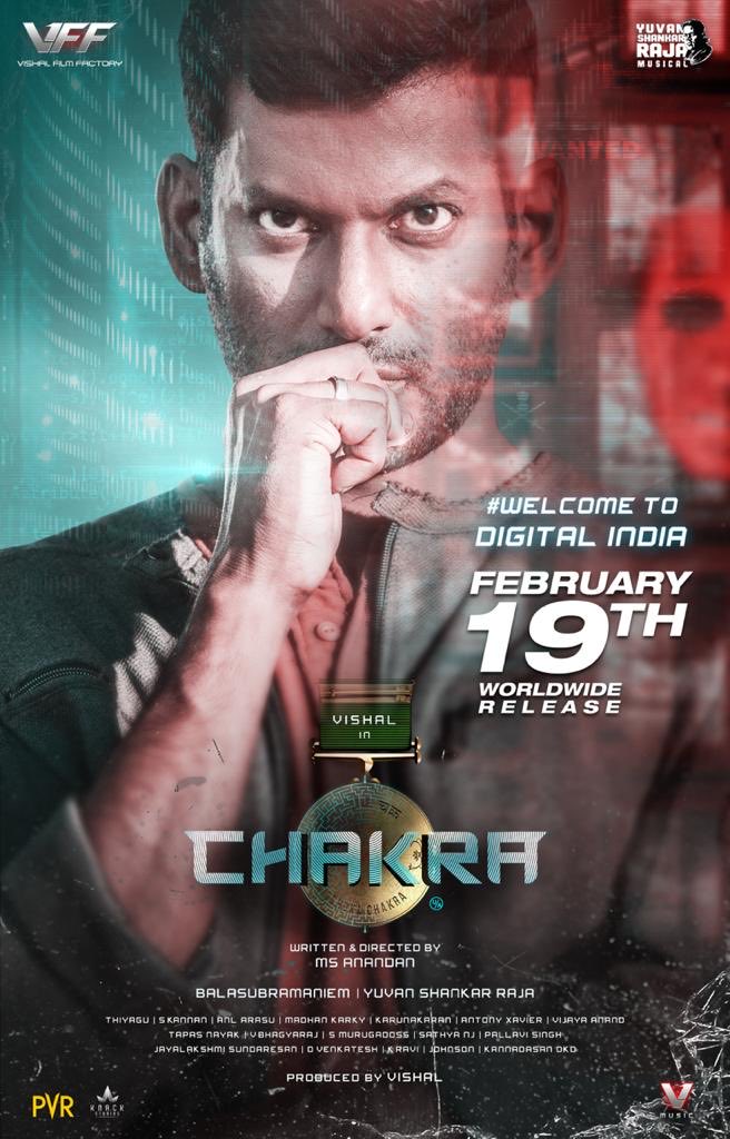 vishal about chakra movie news